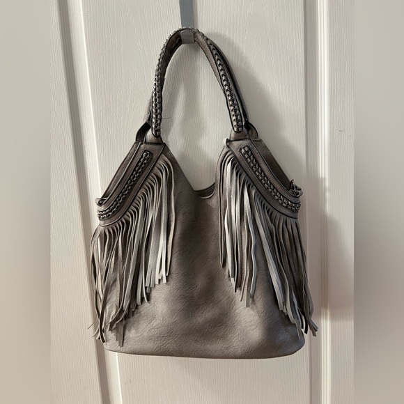 Joyson Gray Handbag/Purse - Picture 1 of 2